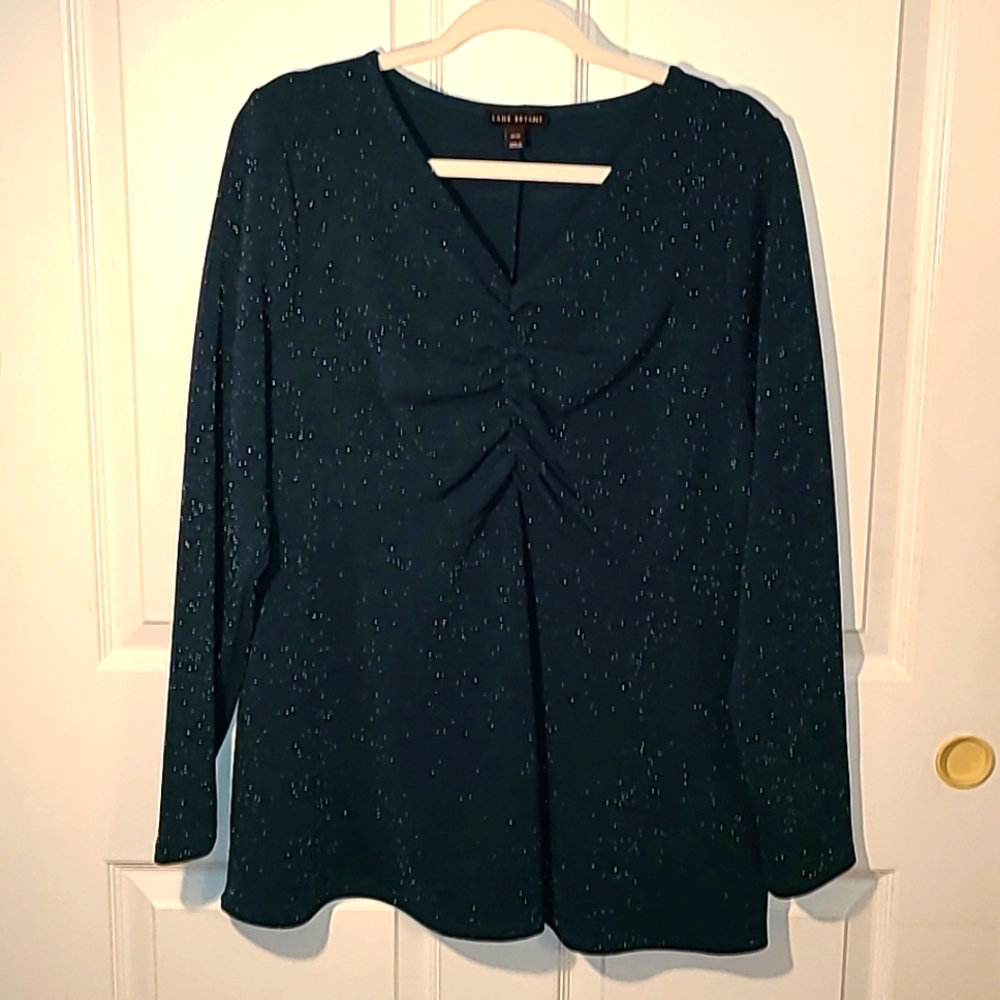 Lane Bryant sparkle blouse